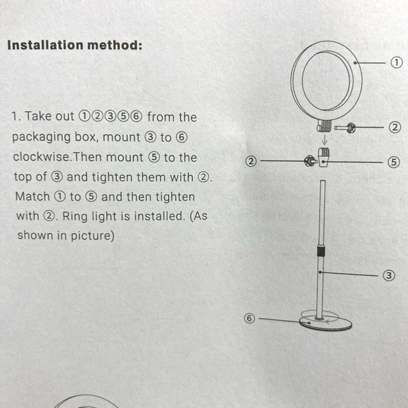 🆕 Ring Light with Phone Holder - Picture 6 of 7
